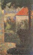 Georges Seurat, Houses at Le Raincy